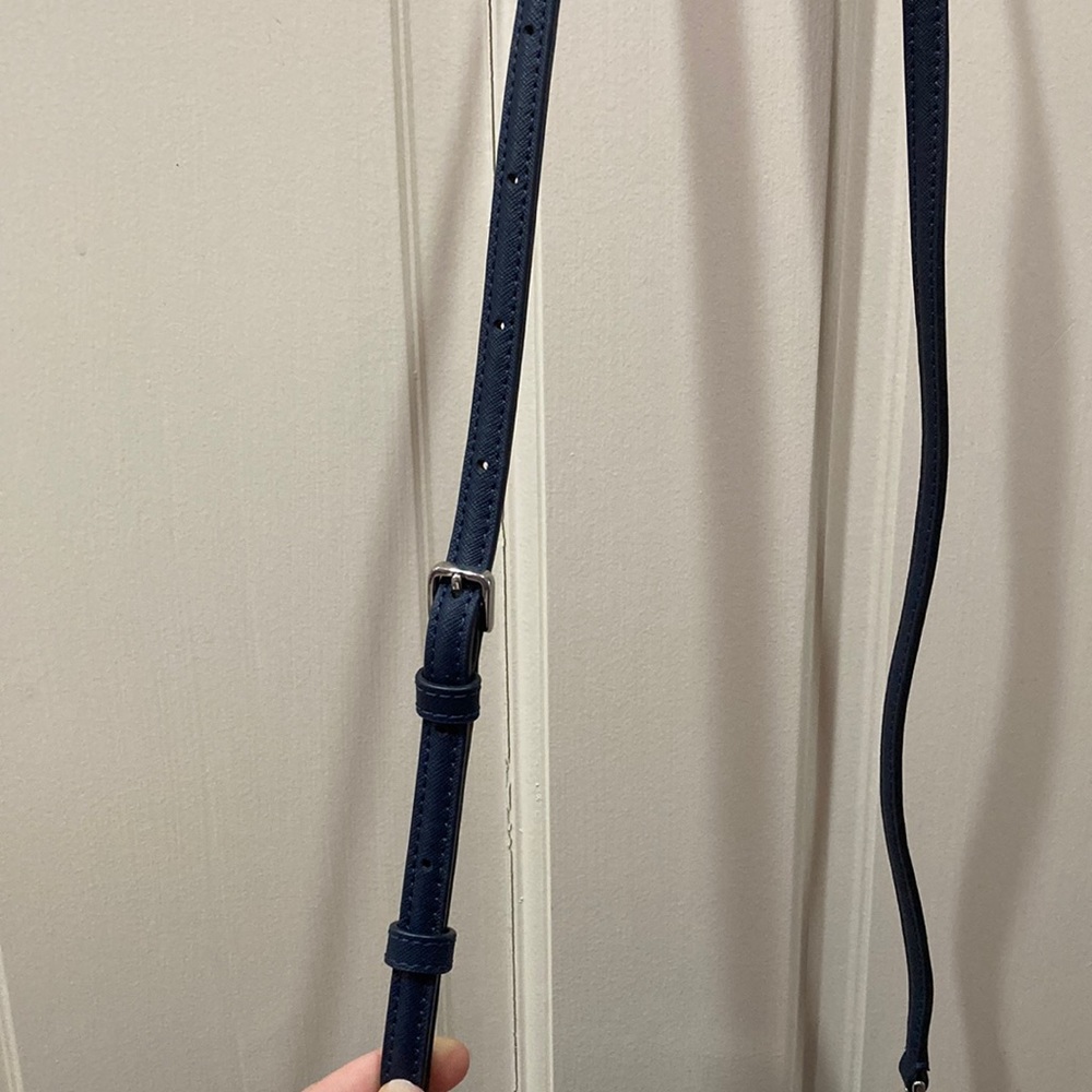 NWOT Kate Spade White Denim Crossbody Purse Bag - Picture 9 of 16